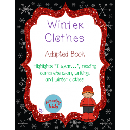 Winter Clothes – Adapted Book